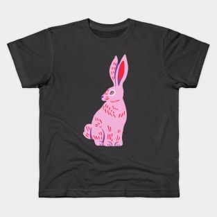 Pink Rabbit Kids T-Shirt